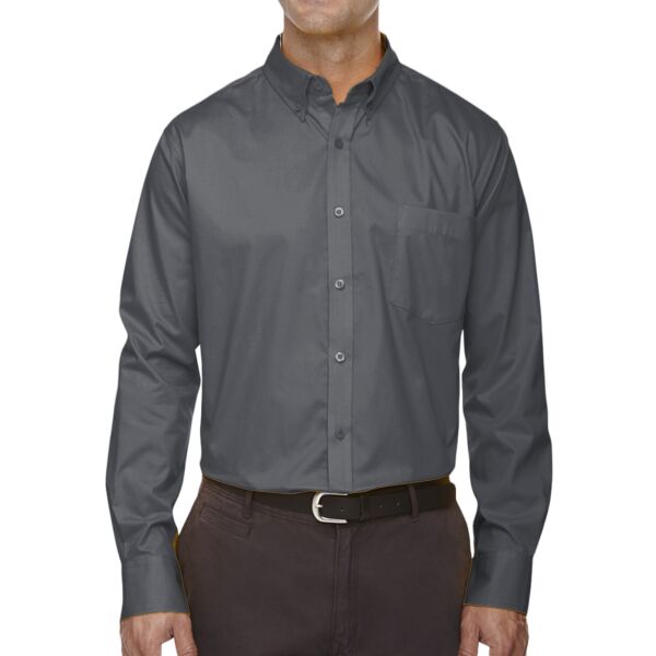 Core365 Men's Operate Long-Sleeve Twill Shirt Thumbnail