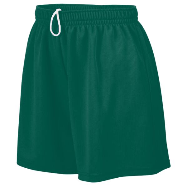 Augusta Sportswear Ladies Wicking Mesh Shorts Thumbnail
