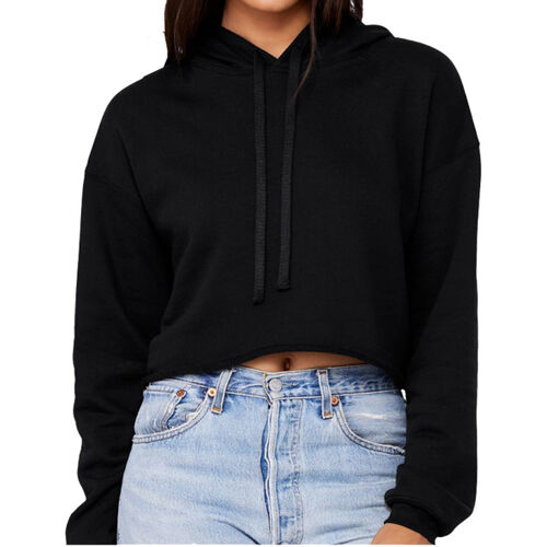 CR Designs- - Bella + Canvas Ladies' Cropped Fleece Hoodie Thumbnail