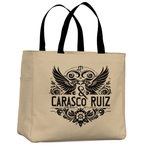 CR Designs- Black Logo Reusable Tote Thumbnail
