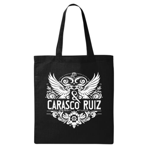 CR Designs- White Logo Economical Tote Thumbnail