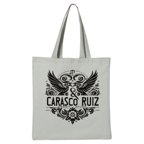 CR Designs- Black Logo Economical Tote Thumbnail