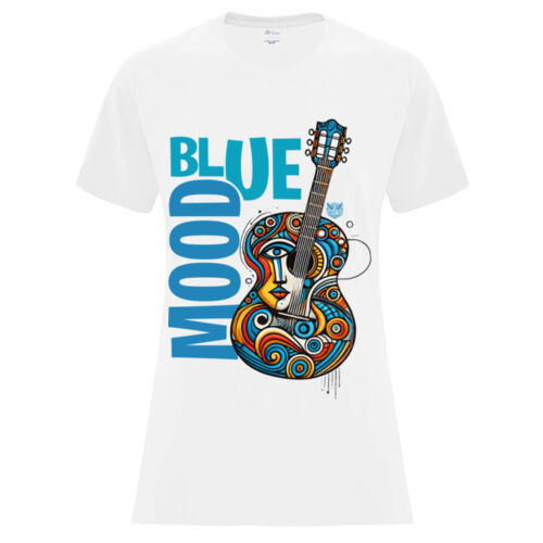 CR Designs Blue Mood - ATC EVERYDAY COTTON Ladies' TEE Thumbnail