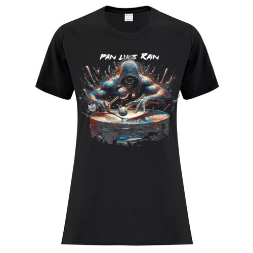 CR Designs Pan Like Rain - ATC EVERYDAY COTTON Ladies' TEE Thumbnail