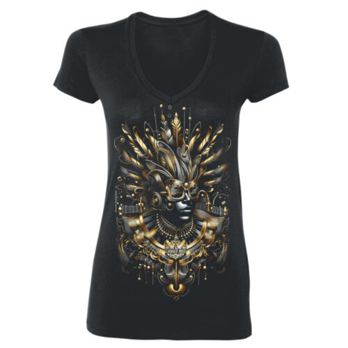 CR Designs Masquerader - Gildan Softstyle® Women’s V-Neck T-Shirt Thumbnail
