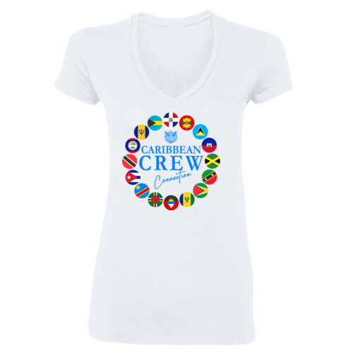 Caribbean Crew   - Gildan Softstyle® Women’s V-Neck T-Shirt Thumbnail