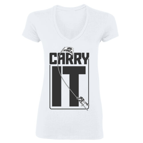 Carry It - Gildan Softstyle® Women’s V-Neck T-Shirt Thumbnail